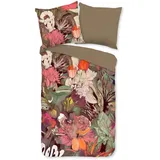 Muller Textil Marcus Blumen Mehrfarbig 135 x 200 cm + 2 x 80 x 80 cm