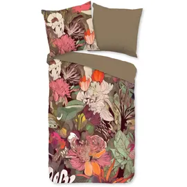 Muller Textil Marcus Blumen Mehrfarbig 135 x 200 cm + 2 x 80 x 80 cm