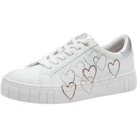 Marco Tozzi Sneaker Damen Mehrfarbig/Gold/Weiß 39