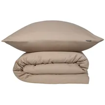 SCHIESSER Ella Uni Cappuccino 155 x 220 cm + 80 x 80 cm