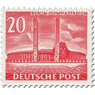 Briefmarken Berlin "Berliner Bauten", postfrisch