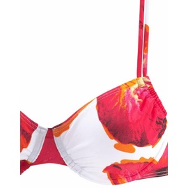 LASCANA Bügel-Bikini, mit plakativem Blütenprint, bunt