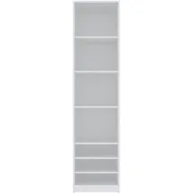 marmex möbel TRES 05B Kleiderschrank 50x206x51 cm weiß