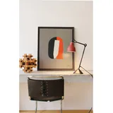 Lampe Gras Gras No 205 Schwarz Rot