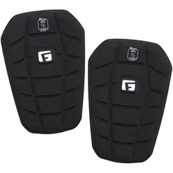G-FORM Pro-S Blade Fußball Schienbeinschoner black fabric/black L