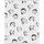 Plissee Klemmfix 100 x 130 cm Faces