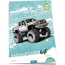 trotsch TRÖTSCH - Jahresbezogenes Hausaufgabenheft Grundschule Truck 26/27