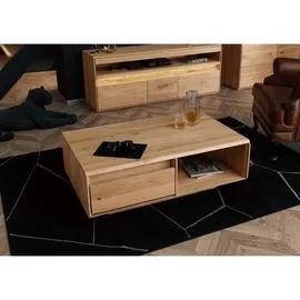 G + K Couchtisch Cardiff Beige Wildeiche 110 x 70 x 40 cm