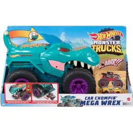 Hot Wheels Monster Trucks autofressender Mega-Wrex, inkl. 1 Spielzeugauto