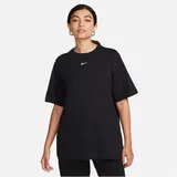 Nike Sportswear Essential Damen-T-Shirt Black/White XS