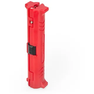 DIGITUS Abisolierwerkzeug für Datenkabel – für STP- und UTP-Netzwerkkabel – bis AWG 24 – Ergonomisches Design – Rot