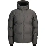 JACK & JONES Winterjacke grau S