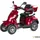 VELECO Faster Elektromobil 4-Rad rot