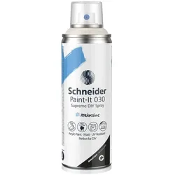 Schneider Permanent Spray »Supreme Paint-it 030« auf Acryl-Basis grau