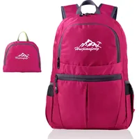 Intirilife Faltbarer Rucksack Ultraleicht in Pink - 36L Unisex