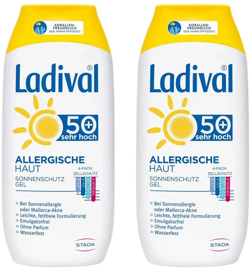 Ladival allergische Haut Sonnenschutz Gel LSF50+