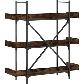 vidaXL Bücherregal 3 Böden 100 x 33 x 108,5 cm Braun