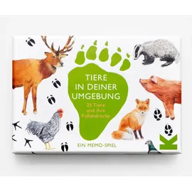 LAURENCE KING Tiere in deiner Umgebung Memo-Spiel