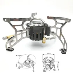 Origin Outdoors Gasbrenner für Gaskartusche -Robust EINHEITSGRÖSSE