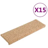 vidaXL Stufenmatte 65 x 21 cm Gold
