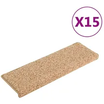 vidaXL Stufenmatte 65 x 21 cm Gold