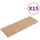 vidaXL Stufenmatte 65 x 21 cm Gold