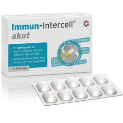 Immun-Intercell akut 20 St Hartkapseln mit veränderter Wirkstofffreisetzung