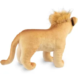Brubaker Löwe Kuscheltier - 30 cm Stofftier - Baby Plüschtier Raubkatze Stehend - Kinder Plüsch Spielzeug Braun
