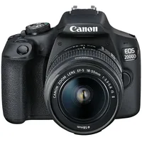 CANON EOS 2000D Kit Spiegelreflexkamera, 24,1 Megapixel