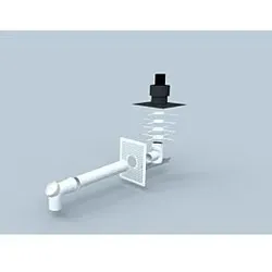 Bertrams Polyline EW Standardbausatz 3 40STBF80-3 DN 80, Schachtmontage, mit Verbindungsstück