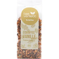 teeverliebt – Eiskaffee Vanille Bio Cold Brew | Premium Eistee 100 g