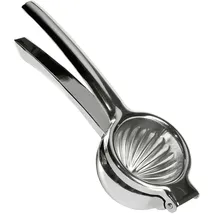 ich-zapfe Squeezy Zitronenpresse/Limettenpresse silber