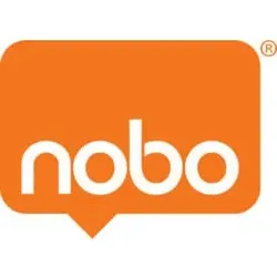 NOBO Infotafel 350x70x1010mm silber 1902383 für A4