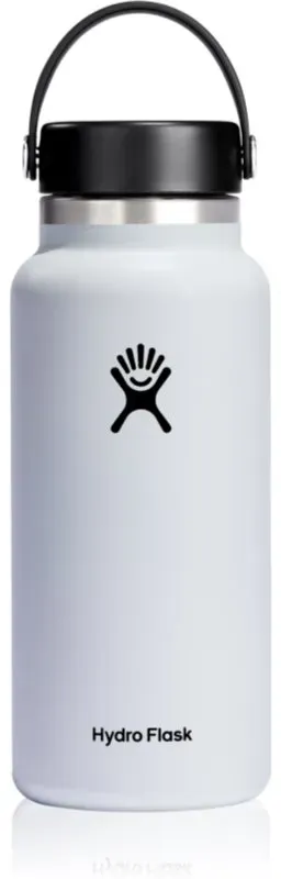 Hydro Flask Wide Mouth Flex Cap Thermoflasche Farbe White 946 ml