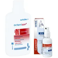  Canesten Extra Bifonazol Pumpspray + Octenisan Waschlotion
