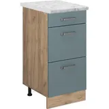 Vicco Küchenunterschrank R-Line 40 cm AP Marmor