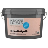 SCHÖNER WOHNEN SCHÖNER WOHNEN-Kollektion Wandfarbe Metall-Optik roségold, glänzend,
