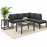 MuCoLa Loungesofa grau