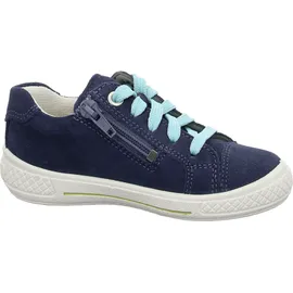 superfit - Schnürschuhe TENSY - BLUMEN in blau, Gr.27