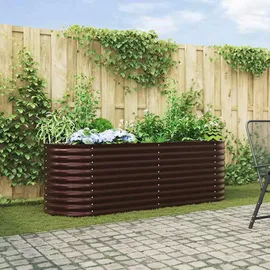vidaXL Hochbeet 240 x 80 x 81 cm Braun