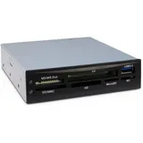 Inter-Tech CI-01 Kartenleser - 8,9 cm (3,5 Zoll)