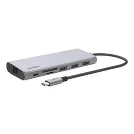Belkin USB-C® Adapter INC011btWH Passend für Marke: Universal integrierter Kartenleser, USB-C® Po