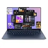 Lenovo Yoga Slim 7X Gen 9 Laptop, Snapdragon X Elite X1E78100, 32 GB LPDDR5x RAM, 1 TB PCIe SSD, 14.5" 3K Touchscreen Display, Snapdragon Qualcomm Adreno GPU, QWERTZ Tastatur, Win11 Home, Cosmic Blue
