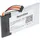 AccuCell AKKU 3.7V 3.800mAh 14.06Wh Li-Polymer N496 für GPS Magellan TRX7, 93 x 58,6 x 4,9mm