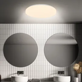 Briloner - LED Deckenlampe Bewegungsmelder IP54, LED Badlampe, Badezimmerleuchte Warmweiß