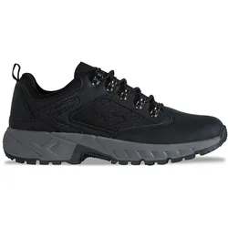 Sneaker LOTTO, Gr. 45, schwarz, Synthetik, Textil, sportlich, Schuhe, - mit extra starker Profilierung