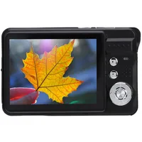 Digitalkamera 4K, FHD 48 MP Kinderkamera mit 8-fachem Digitalzoom, Fülllicht, Integriertem Mikrofon, Anti-Shake-tragbare Kompaktkamera für Kinder, Jungen, Mädchen, Studenten