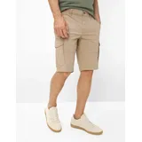 EUREX BY BRAX Herren, Cargobermuda Style BODO beige, Beige, Gr. 27U