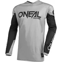 O'Neal Oneal Element Threat Motocross Jersey schwarz-grau, Größe S