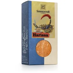 Harissa Gewürz bio 70 g, Packung